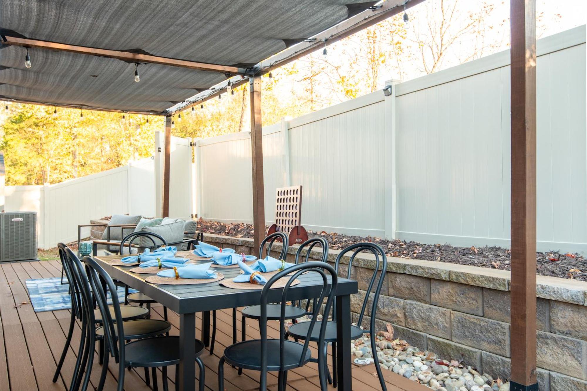 Near Clt Airport - 4Bd - Backyard - Balcony Charlotte Exterior foto